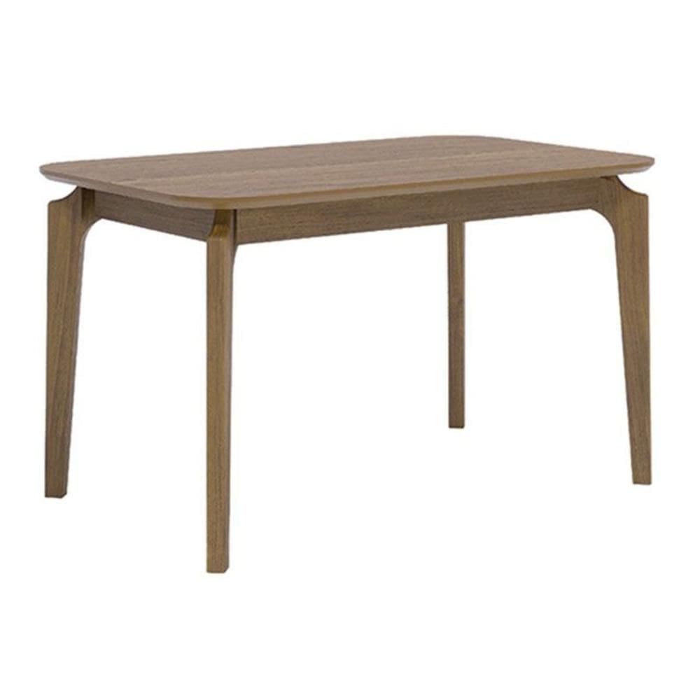 Mesa Multiuso Cozinha Ficus Natuame c/ Tampo Madeirado 130x80cm Carvalho/Cinamomo - Cimol