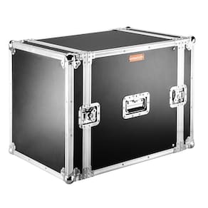 Case Rack Potência 12U Profissional Com 2 Trilhos Roscados