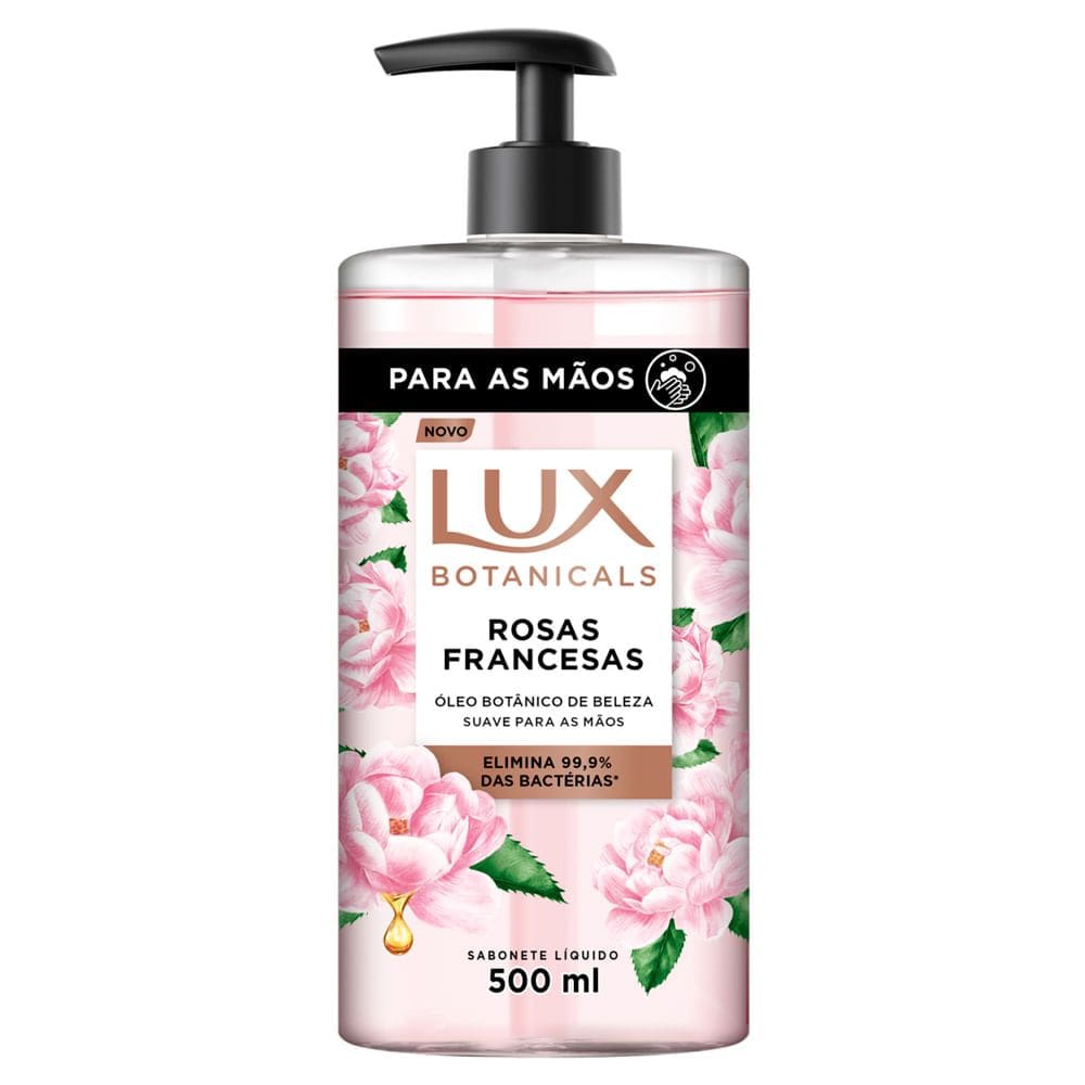 Sabonete Líquido Lux Botanicals Rosas Francesas 500ml