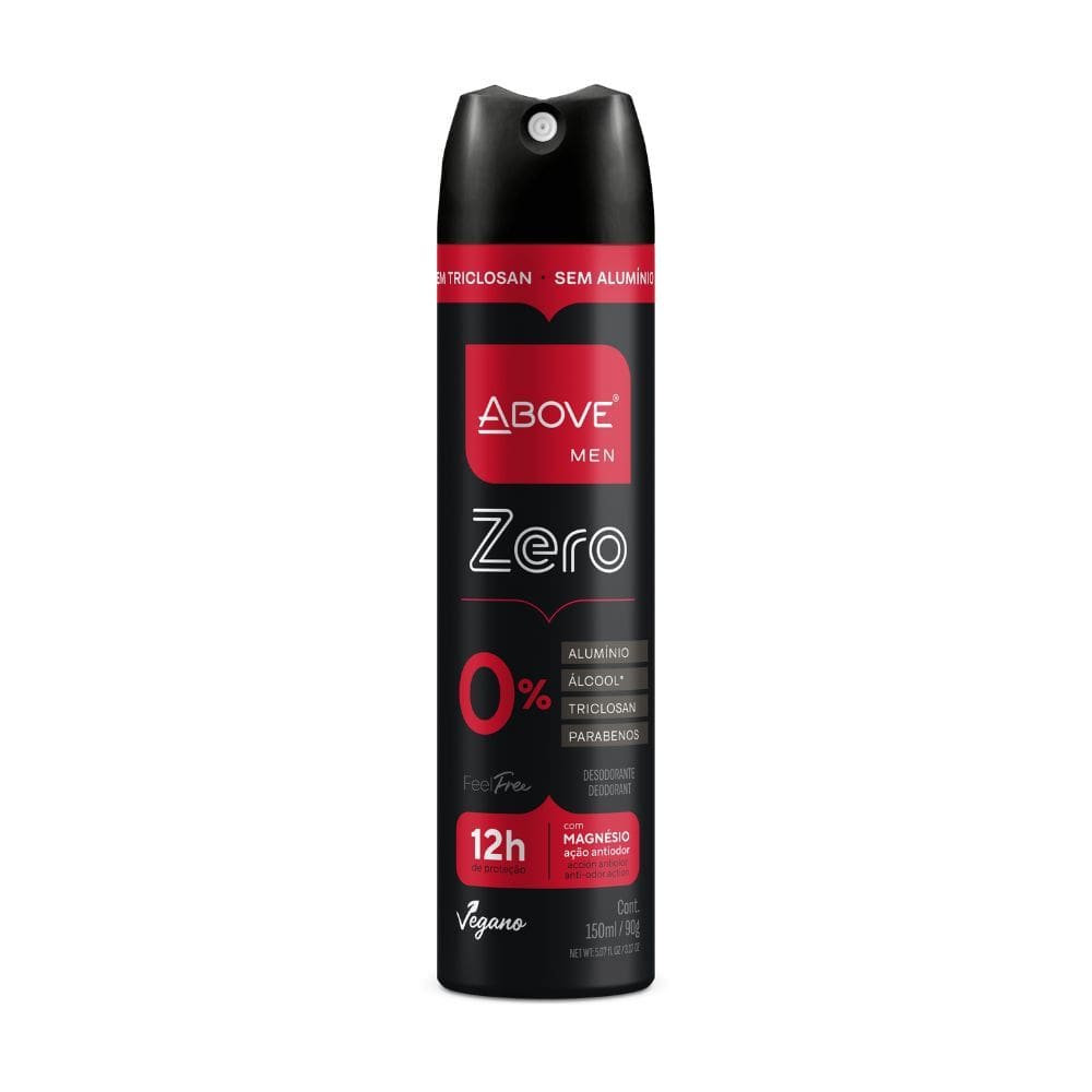 Desodorante Above Men Zero 12h de Proteção 150ml