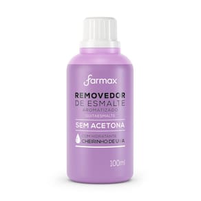 Removedor de Esmalte Fx Sem Acetona Cheirinho de Uva 100ml