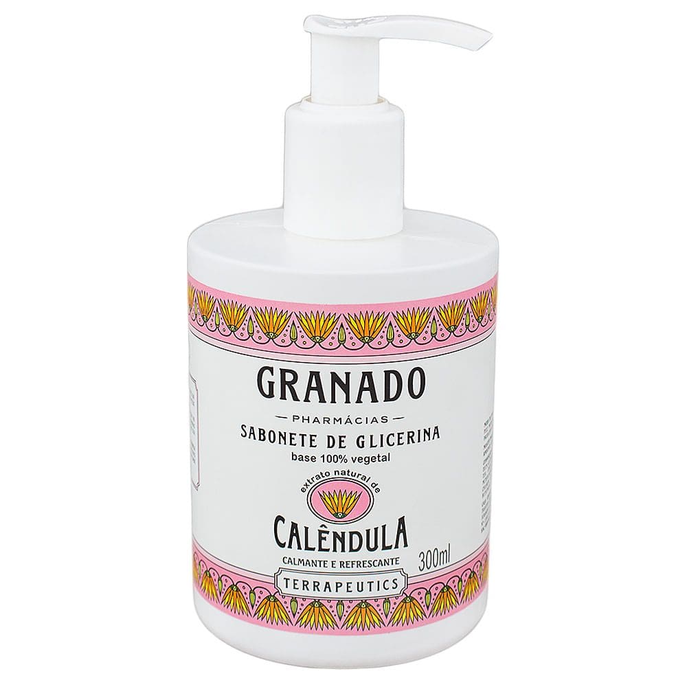 Sabonete Líquido Granado Terrapeutics Calêndula com 300ml