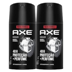 Kit 2 Desodorante Antitranspirante Axe Urban Invisible Anti Manchas Spray