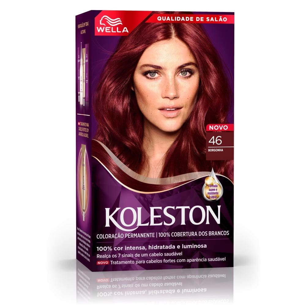 Tinta de Cabelo Koleston Borgonha 46