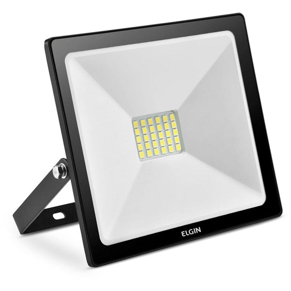 Refletor De Led 200W 6500K Bivolt Preto