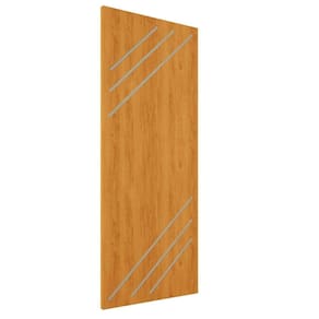 Porta De Madeira Frisada U.v 210cm X 70cm - R30k Cerejeira