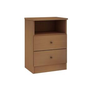 Mesa Cabeceira Casal Irlanda c/ 2 Gavetas Freijo - Genialflex