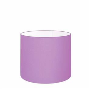 Cúpula em Tecido Cilíndrico Abajur Luminária Cp-4143 35x25cm Lilás