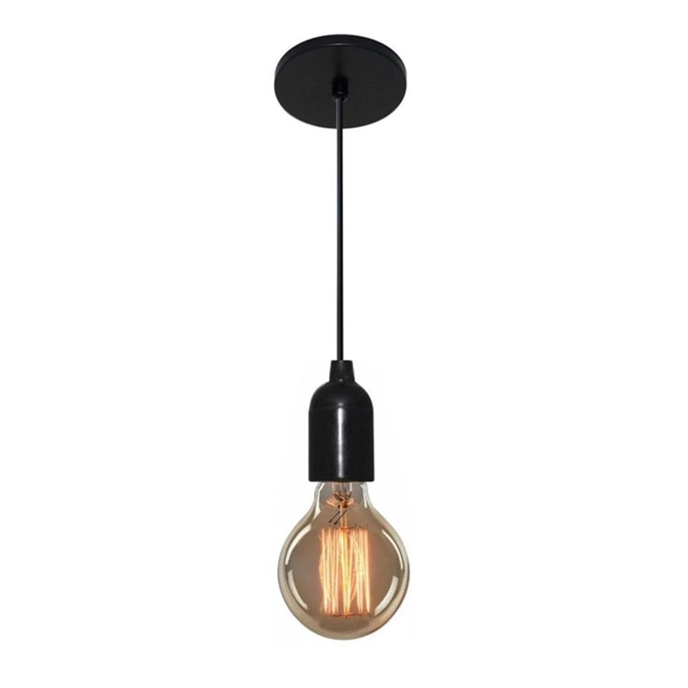 Luminária Pendente Retro Md-4149 Suporte Para Lâmpada / Não Inclusa - Bivolt