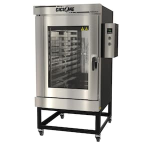 Forno Turbo A Gás Venâncio Ciclone 10 Esteiras Interior Inox Exterior Aço Carbono 127V FTCG10