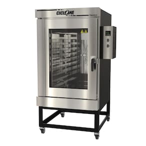 Forno Turbo Elétrico Venâncio Ciclone 10 esteiras Interior Inox Exterior Aço Carbono Monofásico 220V FTCE10