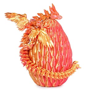 Dragon Egg Toy Mydhall Flying Dragon com dragão articulado