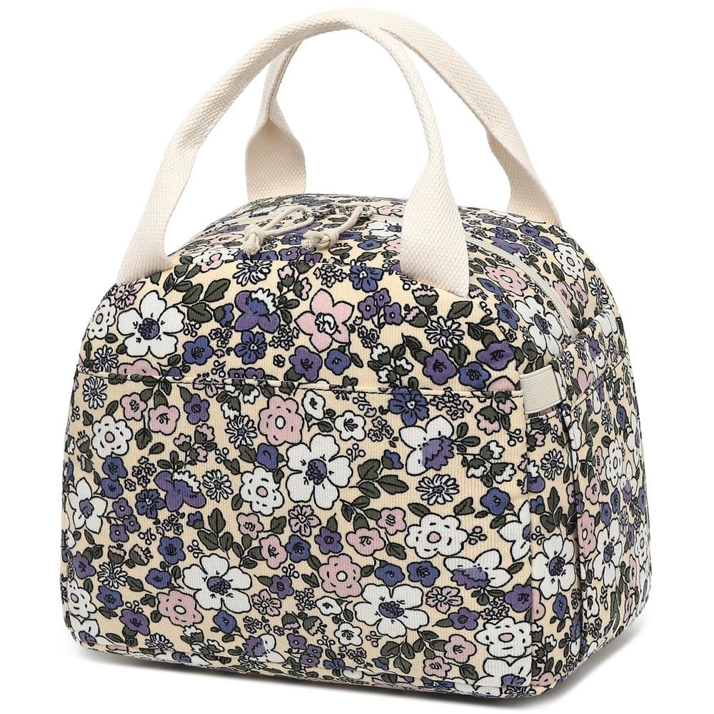 Lancheira Bluboon Cotelê Isolada Reutilizável de Grande Capacidade