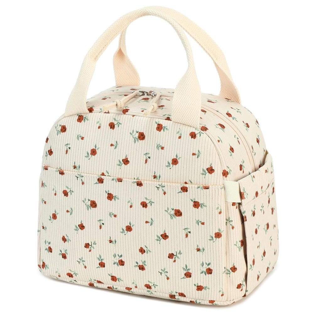Lancheira Bluboon Cotelê Isolada Reutilizável de Grande Capacidade