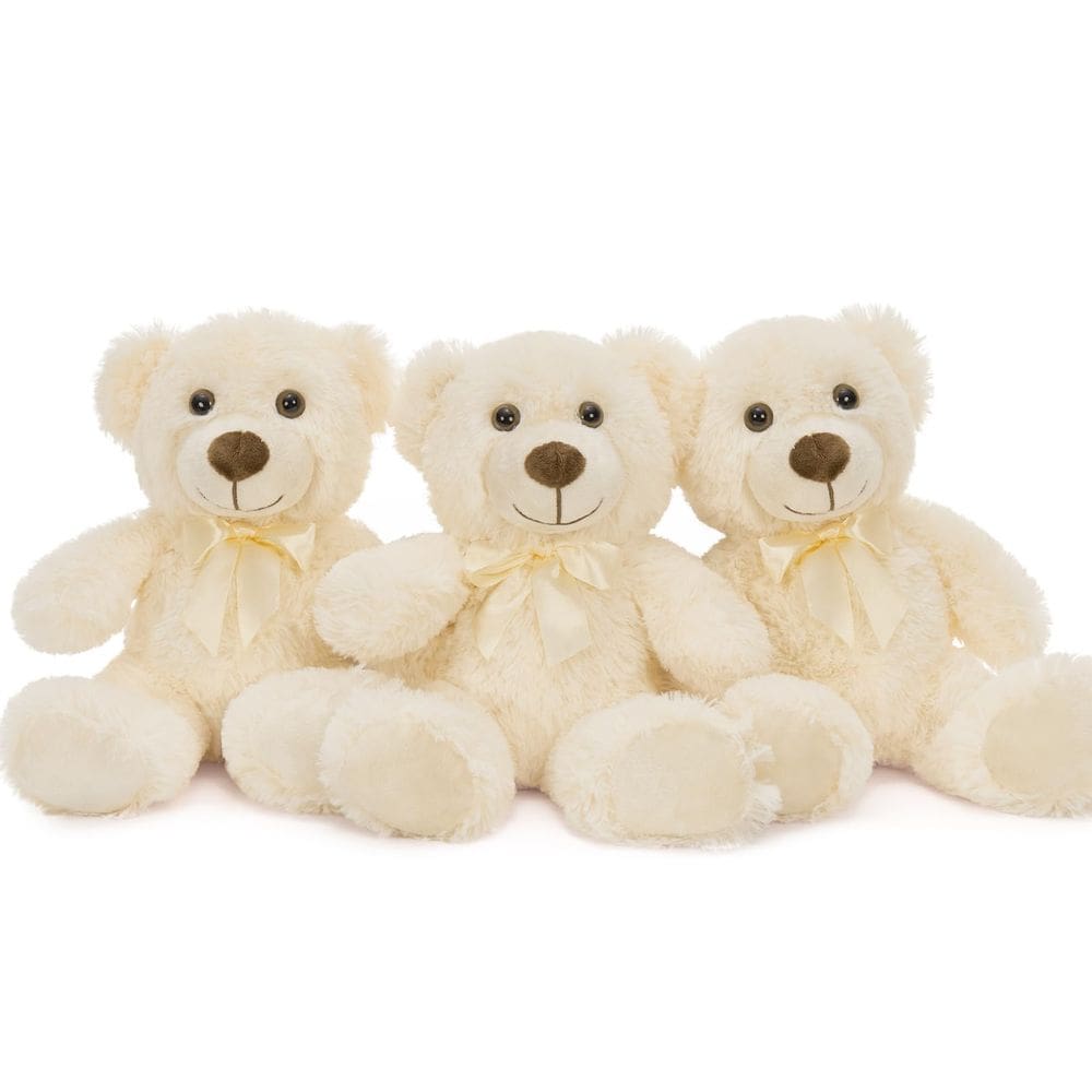Ursinhos de pelúcia recheados MaoGolan, chá de bebê de 13,5 cm, pacote com 3