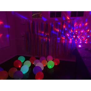 Balões de iluminação LED CEAGGDY 50 cores misturadas 30cm 24h