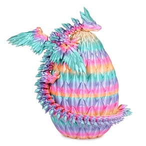 Dragon Egg Toy Mydhall Flying Dragon com dragão articulado