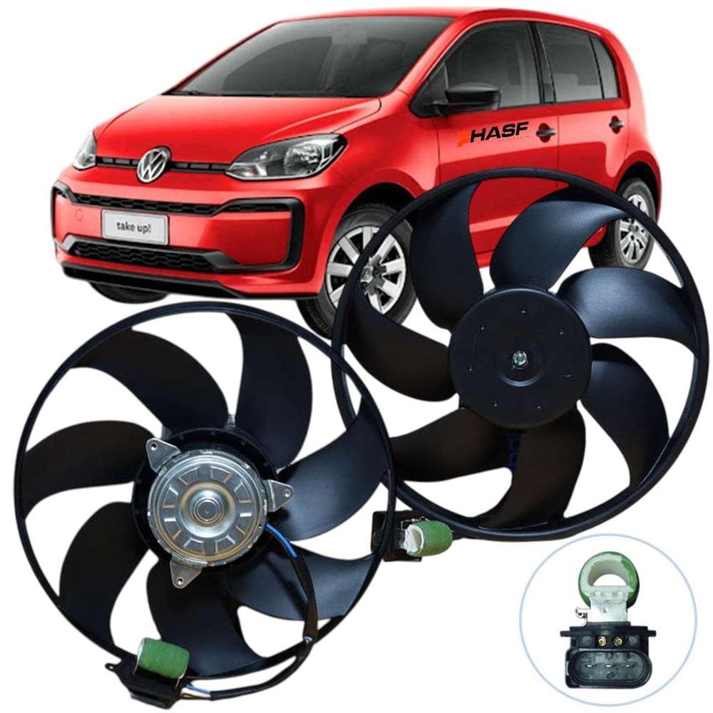 Ventoinha Radiador Com Ar Up 1.0 2018