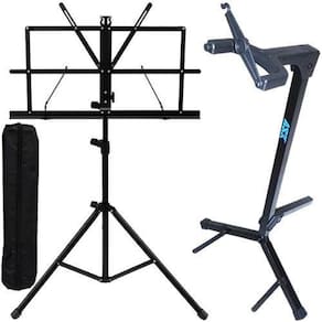 Kit Estante Partitura + Suporte G3S Ask Violão Guitarra Baix