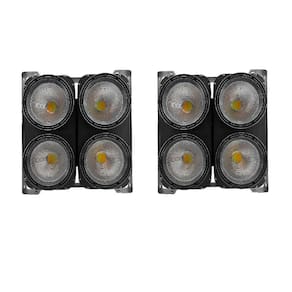 Kit 2 Mini Brutt Sanyi Light De Led 4 Lampadas Semi Outdoor