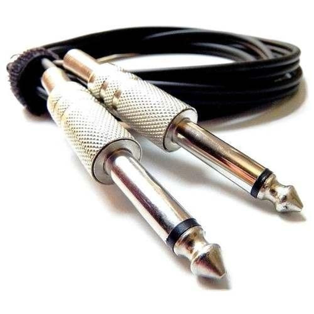 Cabo P10 X P10 Para Violão Guitarra Baixo 5 Metros Envio 24H