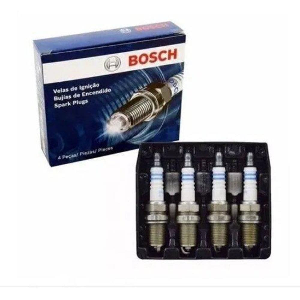 Kit 4 Velas Ignição Niquel Renault Sandero 1.6 8V 2008/2017