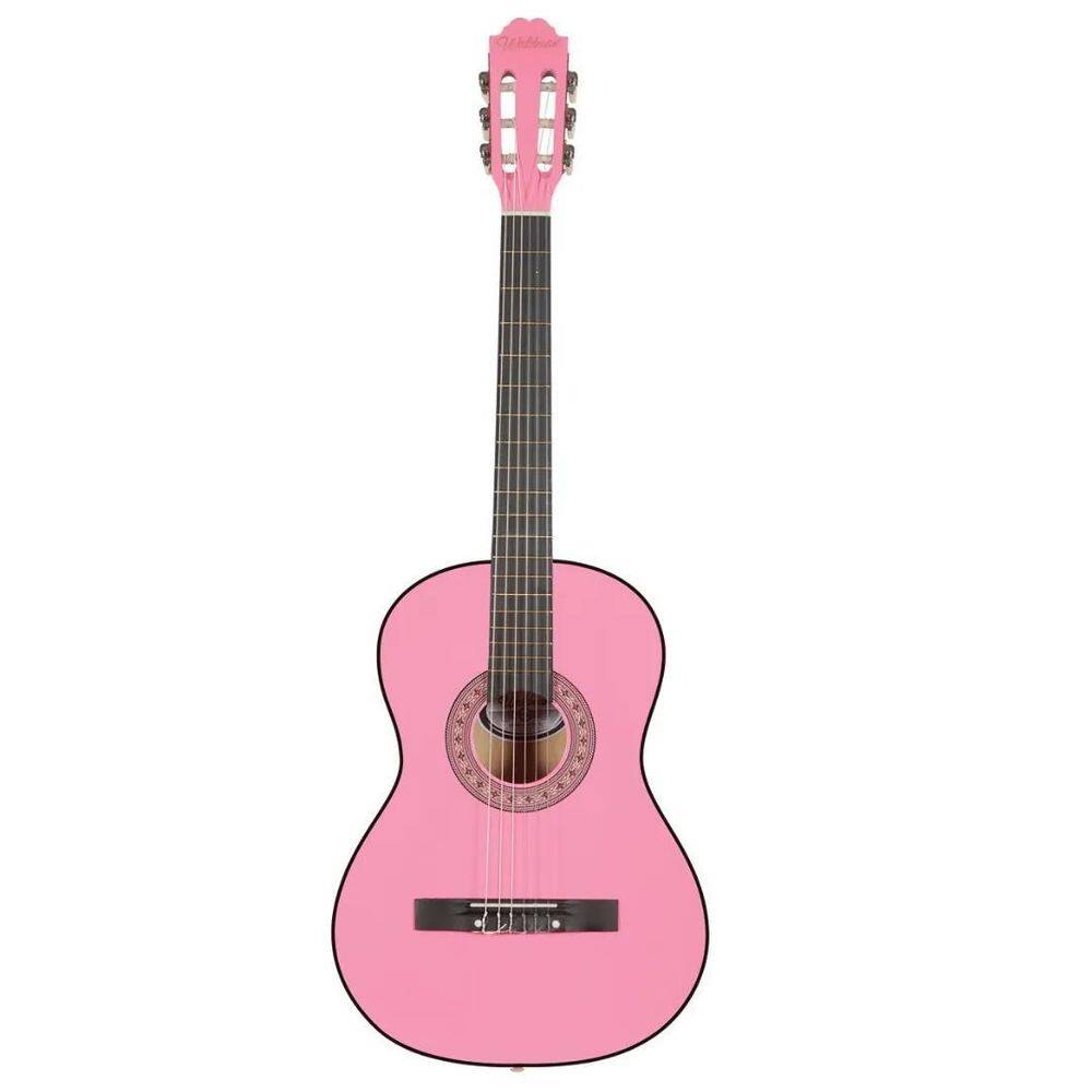 Violão Nylon Acustico Waldman Cl1 Pink Pk