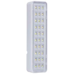 Kit 10 Luminária Luz Emergência Lea 30 Leds Intelbras Bivolt