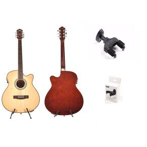 Violão Elétrico Land Lw-a-40e + Suporte de Parede Automático