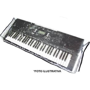 Kit Capa Para Teclado Com Suporte Cobertura Banqueta Etc.