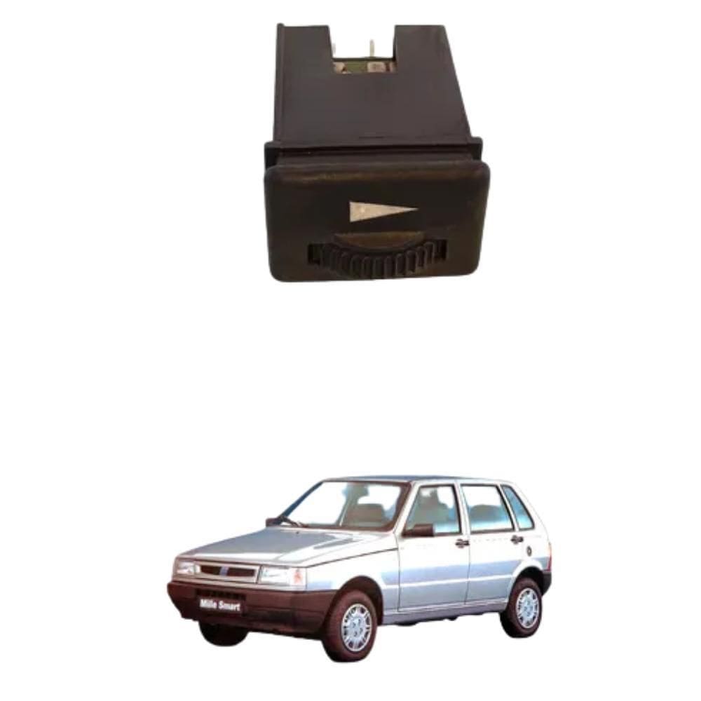 Botão Reostato Luz Fiat Uno 1.0 8V 1997/1998 02040019