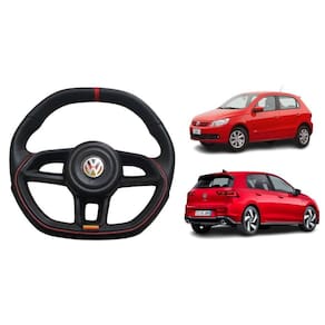 Volante Golf Gti / Gol G5 Brade Com Detalhes