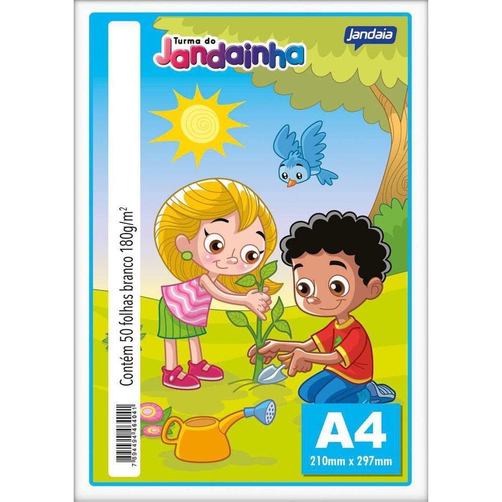 Papel Sulfite A4 Jandainha 60K 180Grs Branco