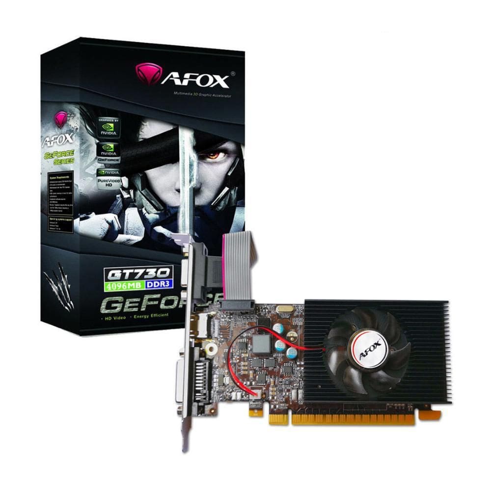 Placa De Video Gt 730 4Gb Ddr3 Afox