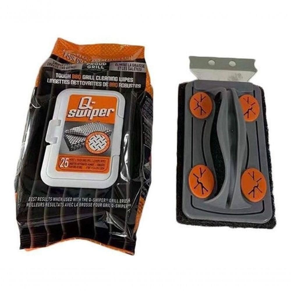 Bbq Grill Churrasco Raspador Esponja Multifuncional