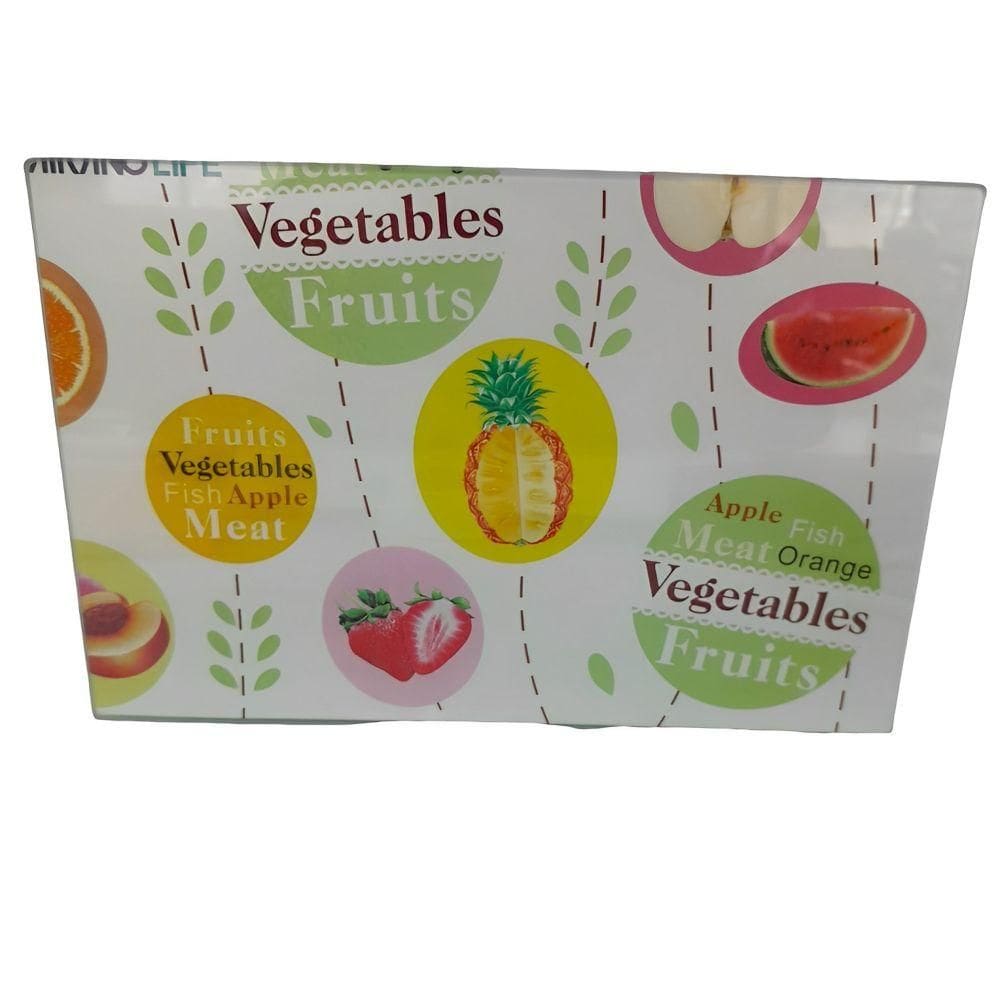 Tábua de Corte de Vidro 30x20cm Abacaxi Modelo 11 - Quanhe