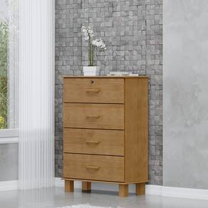 Cômoda 4 Gavetas em Madeira Maciça Linha Bronze 1138FN Freijó Finestra
