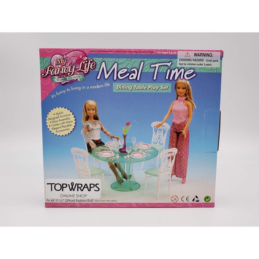 Conjunto de jogos para móveis para bonecas TOPWRAPS Gloria My Fancy Life