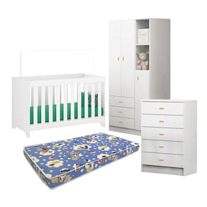 Berço colchão Cômod Guarda Ro Ditália BBI51 BB120 BB322 Cozy