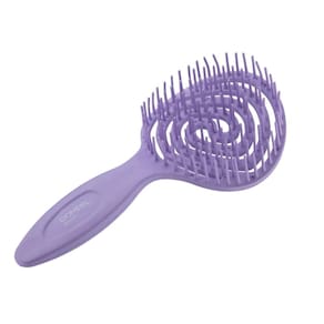 Escova de Cabelo Desembaraçadora Dompel Pirulito Lilas