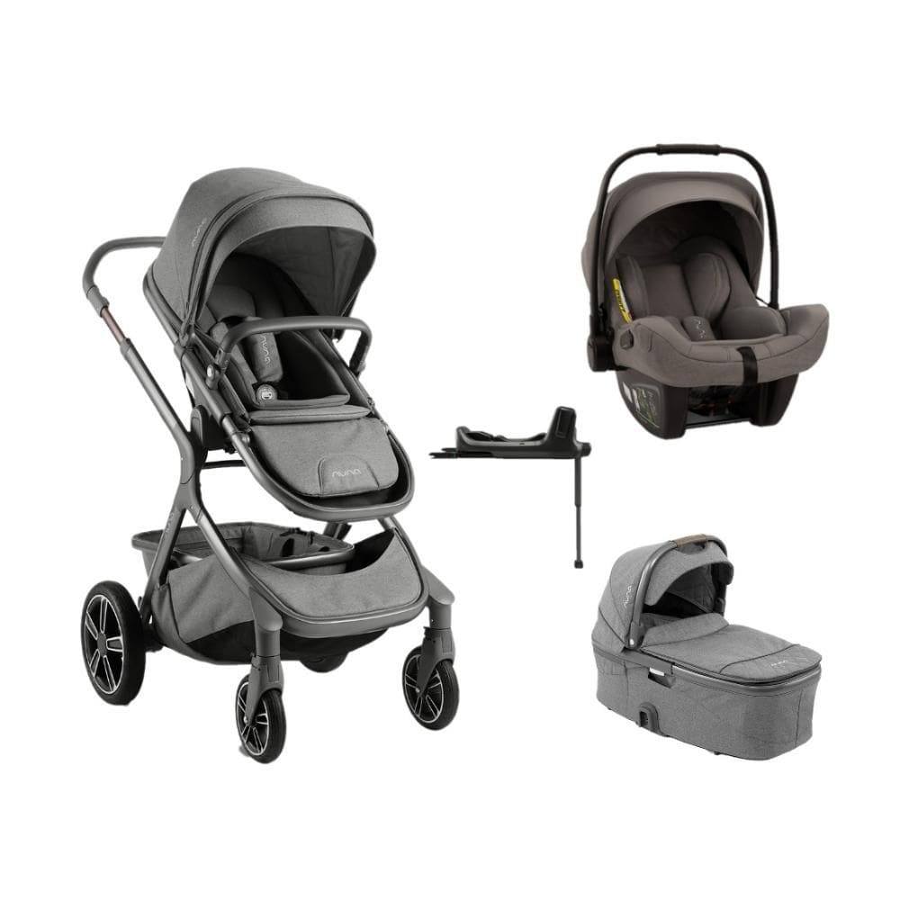 Carrinho De Bebê Nuna Demi Grow + Pipa Next e Base
