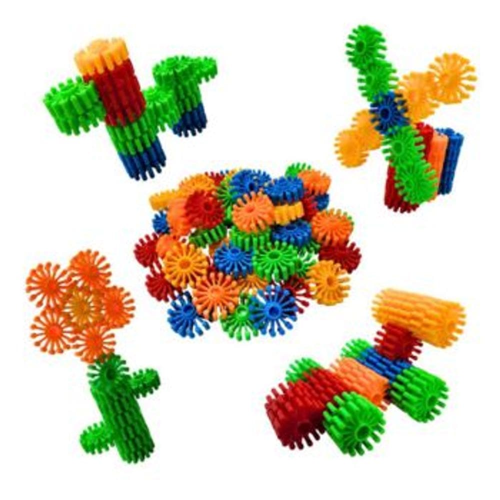 Super Plakt 50 Pecas Pakitoys Brinquedo de Montar e Encaixar
