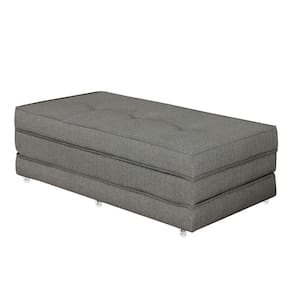 Puff Cama Dobrável Casal 130 Tecido Premium