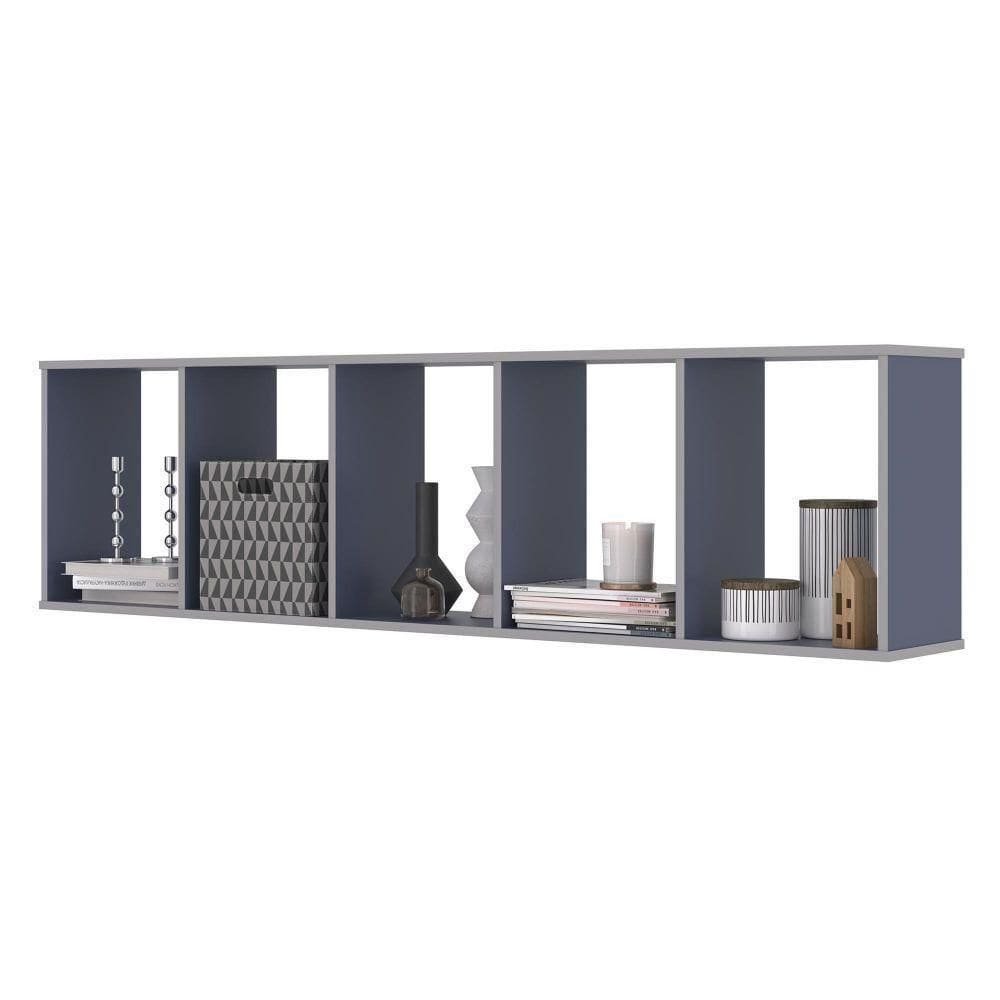 Kit Nichos 5 Compartimento Flórida Azul