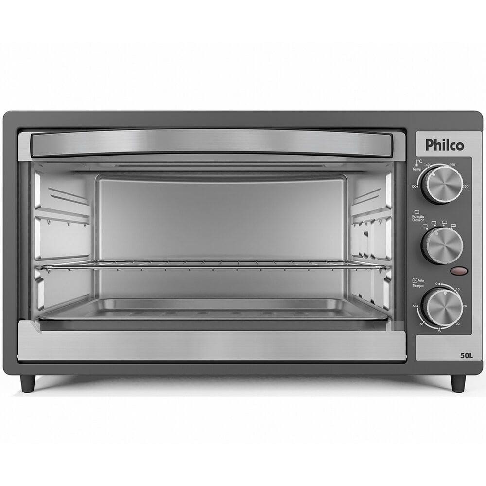 Forno Elétrico Philco 50 Litros, Dupla Resistência - PFE52P
