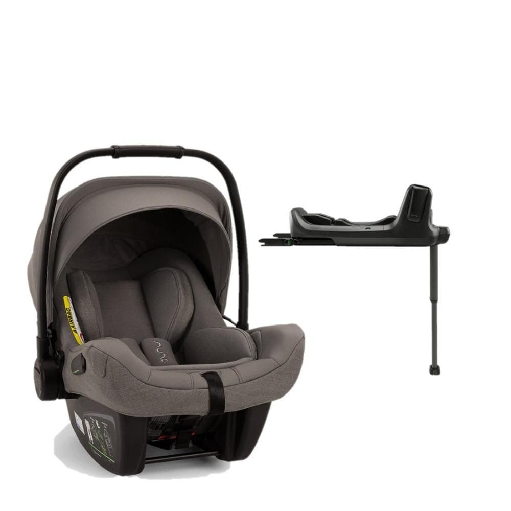 Bebê Conforto Pipa Next Nuna CINZA Com Base ISOFIX e iSize