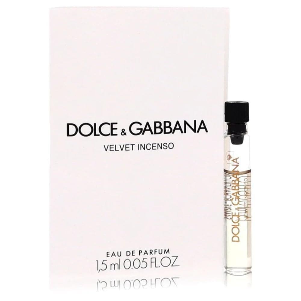 Frasco de água de perfume Dolce & Gabbana Velvet Incenso de 1,5 ml