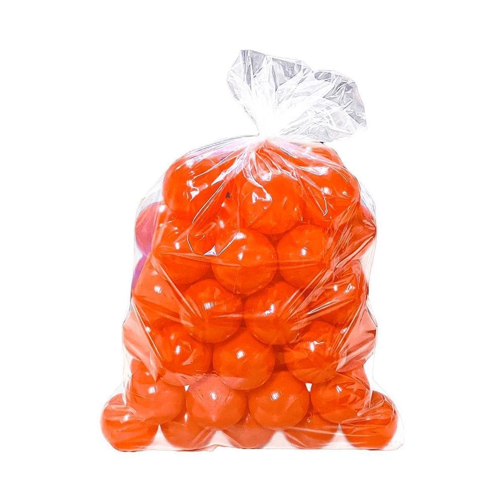 100 Bolinhas De Piscina Laranjas Que Não Amassam