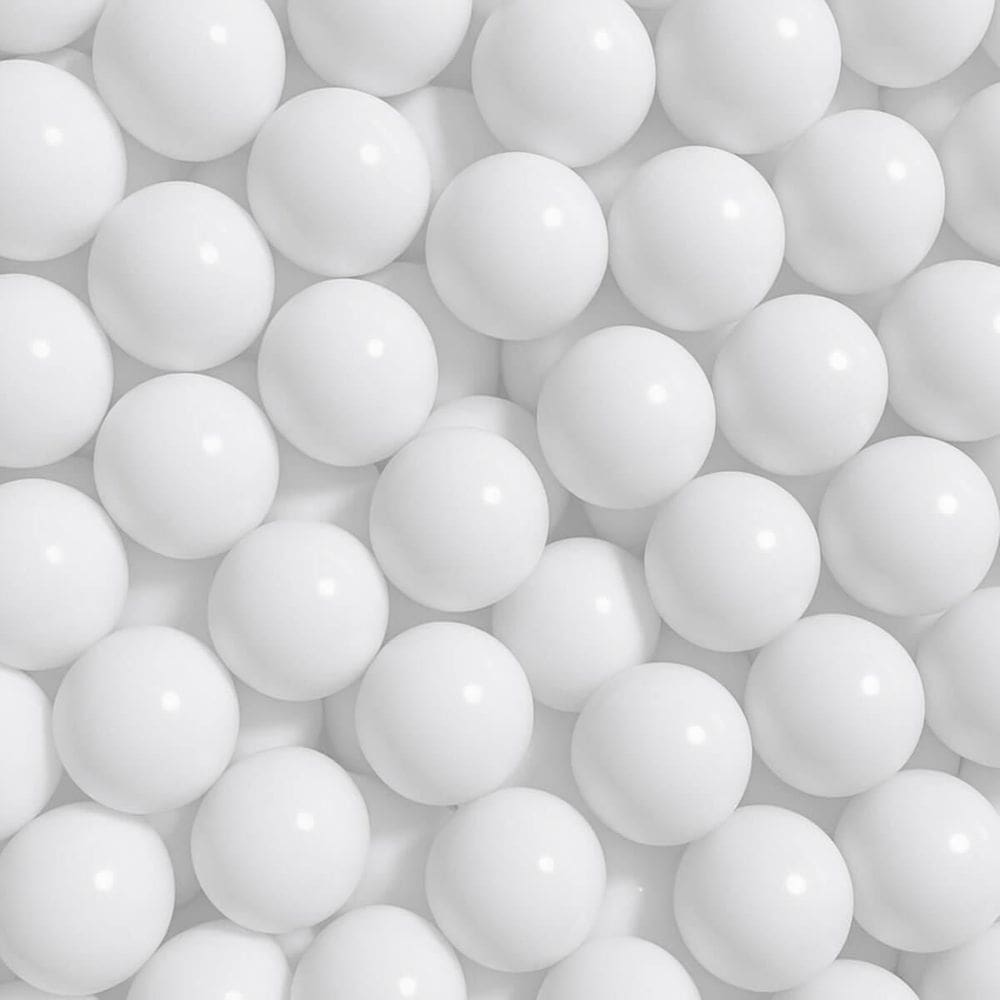 100 Bolinhas De Piscina Brancas Que Não Amassam
