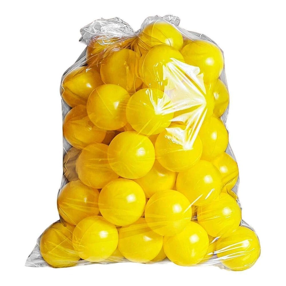 100 Bolinhas De Piscina Amarelas Que Não Amassam